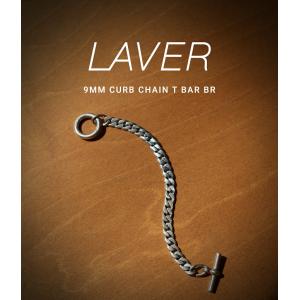 LAVER（ラバー） ： 11MM CURB CHAIN T BAR ： LAVER-NO-18 : ARKnets