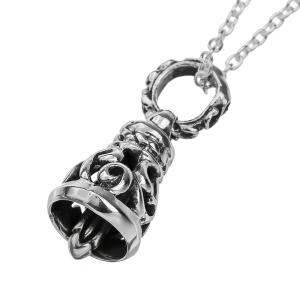 Binich（ビニッチ） 音が鳴る 鈴 フラワー ベル ネックレス メンズ