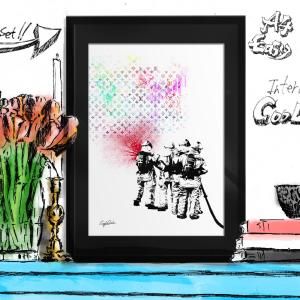 シャネル 複製広告 ポスター B5フレーム付き ◇ CHANEL 香水の広告 No