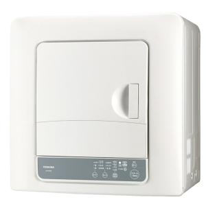 TOSHIBA（東芝） 衣類乾燥機 ED-45A4-W 乾燥容量：4.5kg 花粉