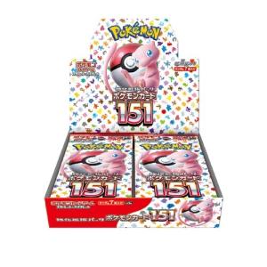 ポケモンカードゲーム ポケモンカード151 BOX シュリンク付き 新品 未
