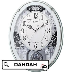 送料無料 スモールワールド メロディ電波からくり掛時計(48曲入