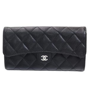 CHANEL（シャネル） 並行輸入 長財布 キャビアスキン CHANEL LONG