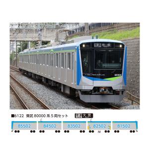 送料無料◇6123 ポポンデッタ 東武80000系 「みまモニ」編成 (81504F