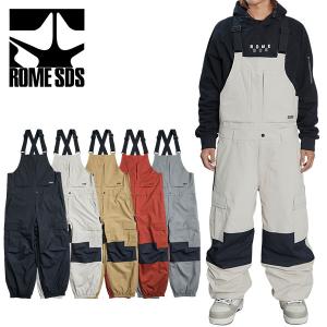 ROME SDS ◎ 24-25 ROME SDS BAGGY CARGO BIB PANT カラー:CREAM