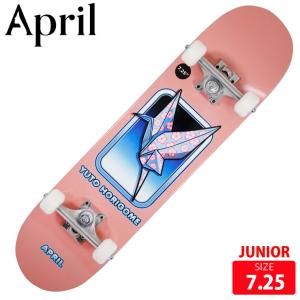 スケボー コンプリート スケートボード April エイプリル OG LOGO RED