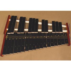 ゼンオン 全音 シロフォン ばち付 ZX-32BK 木琴 音程良い 卓上用 自宅