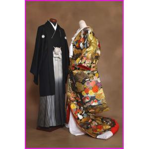 京都最高級金襴西陣織 色打掛レンタル紋付レンタルフルセット6401 佐賀