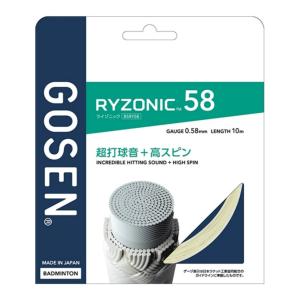 GOSEN（ゴーセン） 当店限定特価 ライゾニック 58 200m(RYZONIC 58