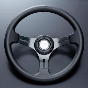 D1 SPEC ステアリング DEEP70 (ディープ) 33φ レザー 《全3色