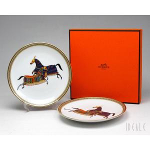 HERMES（エルメス） デザートプレート 21.5cm ペア ガダルキヴィール