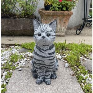 黒猫の置き物 黒御影石 猫 ねこ ネコ ぬこ 子猫 小猫 黒猫 クロネコ
