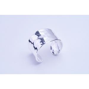 TIME SALE] RAINMAKER レインメーカー シルバー ワイド バングル RM241