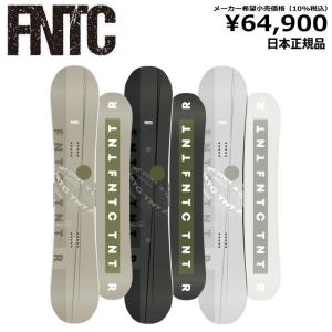 即納】メンズ スノーボード 板 153cm FNTC TNT L Black エフエヌティー