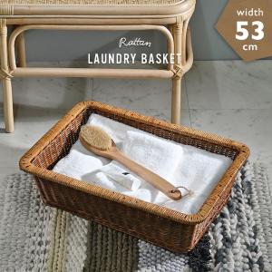 ラタンバスケット 籐かご ランドリー 収納 ナチュラル 北欧 GK782ME
