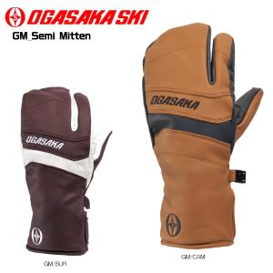 OGASAKA（オガサカ） 3本指 スキーグローブ やぎ革 OGASAKA GM/CAM