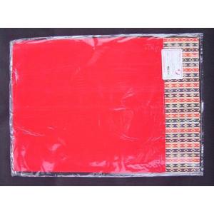 35号 幅125×長さ270cm 七段用 ポリエステルフェルトン 毛せん 赤 毛氈