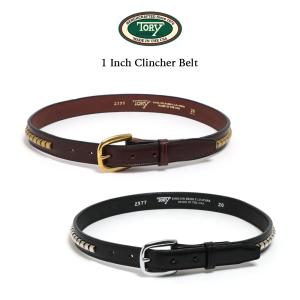 TORY LEATHER ブライドルレザー ストラップベルト 1-1/4インチ 幅28mm