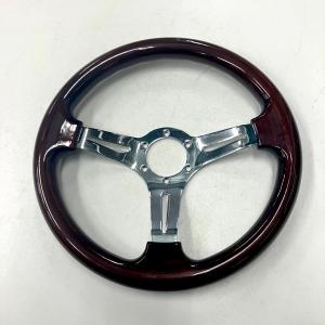 中古 クラシックミニ純正 エアバックボス付き レザーステアリング