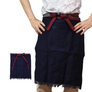 帆前掛け 酒屋前掛け 国産前掛 1137 両ポケットファスナー付帆前掛 紺