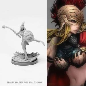 女神シリーズ 1/48 ランタンガードモデル レジン フィギュア 美少女