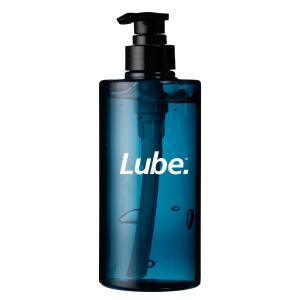 ローション 男性用 Lube 500ml ポンプ式 ウォッシュフリー 青色ボトル