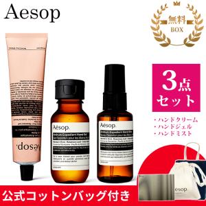 Aesop（イソップ） 紙袋付 ギフト ハンドソープ＆ハンドクリーム 2点