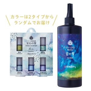 PADICO（パジコ） レジン液 UV-LEDレジン 星の雫 ハード 詰替用 500g