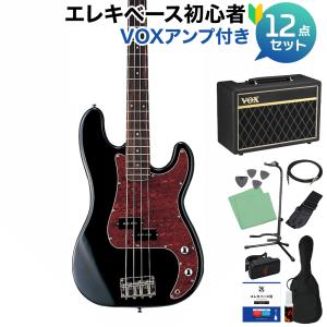 BUSKER'S バスカーズ BJB-Standard ベース初心者12点セット〔島村楽器