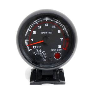ю 【汎用】 タコメーター 3.75インチ RPM測定 4気筒 6気筒 8気筒 0