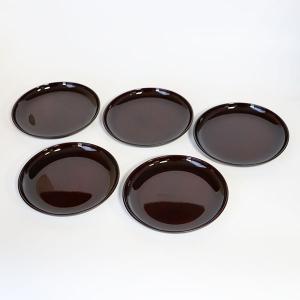 山田平安堂 銘々皿 捻梅（単品） 菓子皿/漆塗り/漆器 : 漆器 山田平安