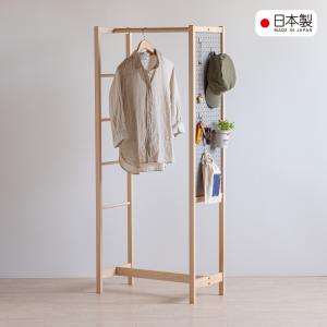 アジアン家具 籐 ラタンハンガーラック 上棚付ワイドラック 巾120cm