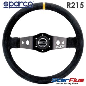 sparco スパルコ ステアリング R215 FLAT レザー LEATHER 350mm Sparco