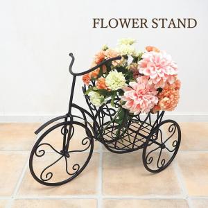 VINTAGE ≫ヴィンテージ*古いラタンのペニー・ファージング型フラワー