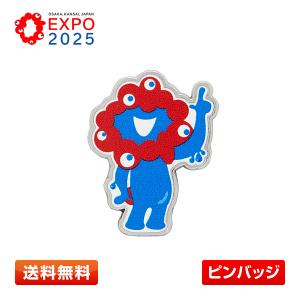 EXPO2025 ミャクミャク ピンバッジ フェイス 大阪・関西万博
