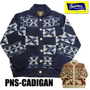 Pherrow's（フェローズ） ニットカーディガン 24W-PONC1 オンブレ