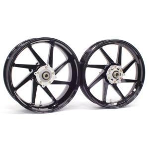 ゲイルスピード アルミ鍛造ホイール [TYPE-E] グロスブラック 前後