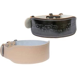 ゴールドジム（GOLD'S GYM） プロレザーベルト XLサイズ G3324