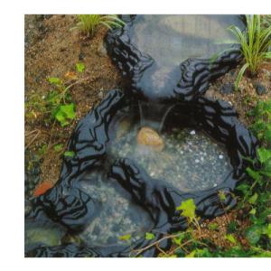 ゼンスイ なごみ池 S 18L (庭園埋め込みタイプ) 池 プラ池 ひょうたん