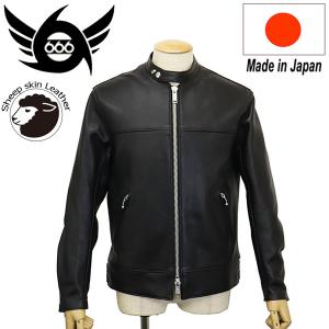 666 666 LEATHER WEAR LJM-25TF フロントジップ レザージーン