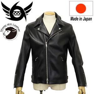 666 LJM-1L U.K.SIDE BELT LEATHER JACKET REGULAR FIT LONG(サイド