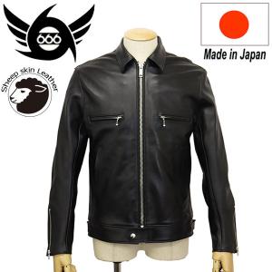 666 666 LJM-17TF TIGHT FIT SINGLE LEATHER JACKET (タイトフィット