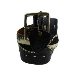 HTC エイチティーシー ダークブラウン レザーベルト 星柄 星座 PISCES