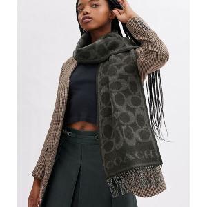 COACH（コーチ） ストール マフラー シグネチャー ストール レディース