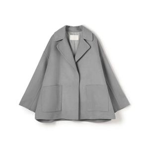 Ballsey（ボールジィ） ノーカラーコート コート フラッフィーシャギー