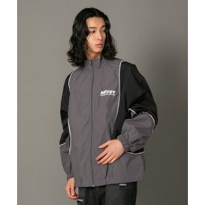 ナイロンジャケット 「0」MATEY ワンポイント刺繍＆切替デザイン