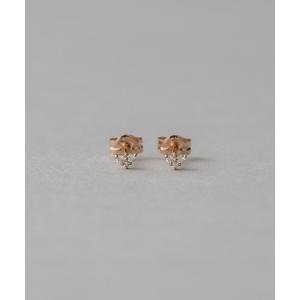 ete（エテ） ピアス K18YG クレール トライアングルカット ピアス