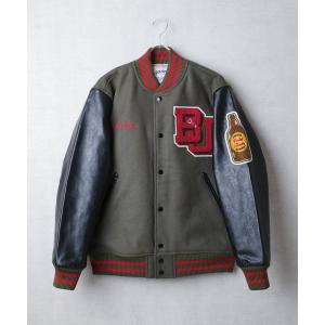 HOUSTON（ヒューストン） × YALE ×イエール大学 PUレザー × メルトン