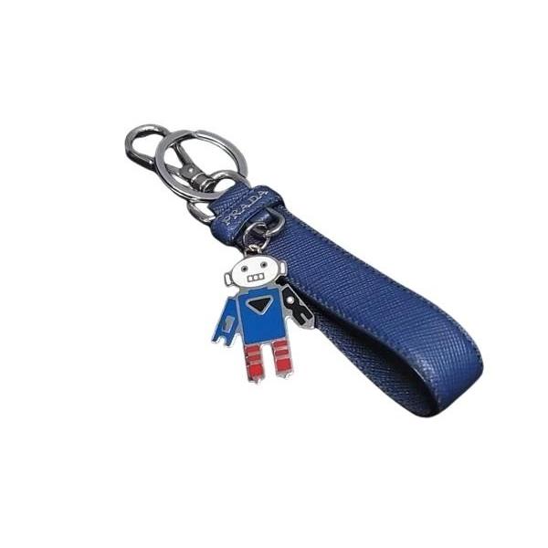 PRADA（プラダ） バッグチャーム - サフィアーノレザー - ロボット