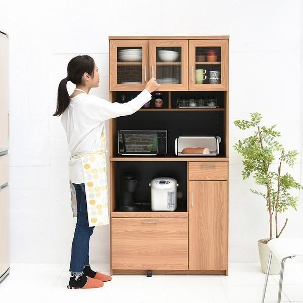 レンジ台幅90 食器棚 キッチンボード」の人気商品一覧 | 安い商品を